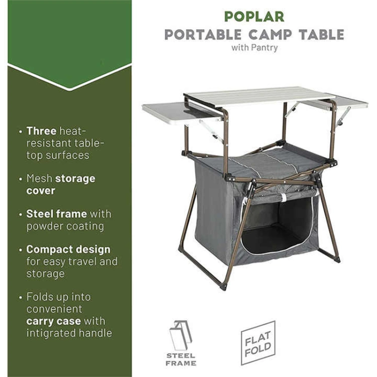 Outdoor Camping Garden Dining Table and Chairs Foldable Table and Chair Bag