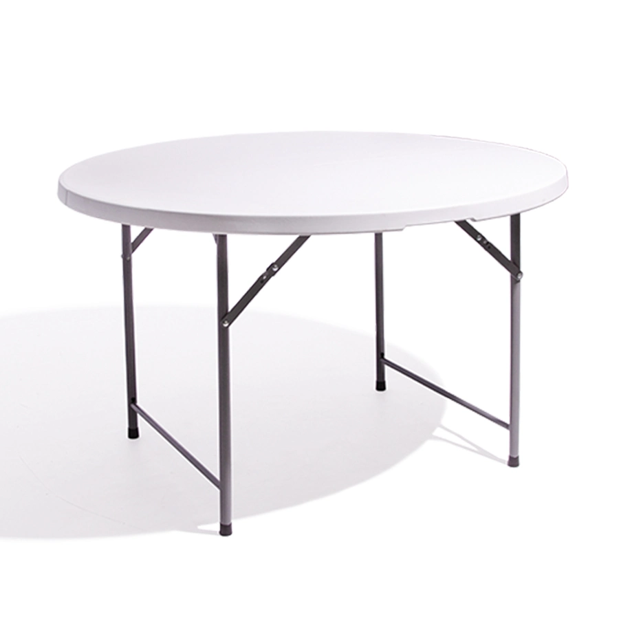 Banquet 6 Seater Dining 48 Inch Plastic White Round Folding Tables