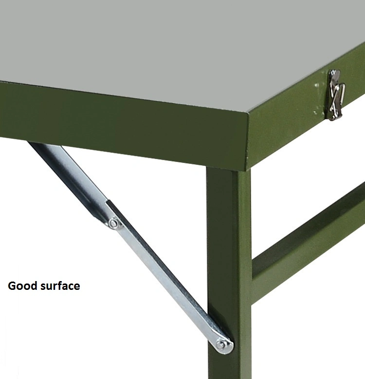 Outdoor Folding Table with Chair for Army Style