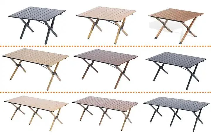 Portable Storage Foldable Camping Table Outdoor Garden Picnic Grill Stable Table