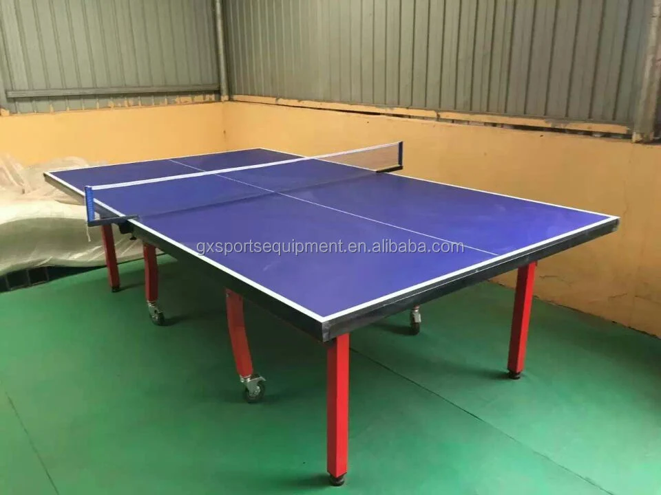 Green Foldable Ping Pong Sporting Goods Child Table Tennis Table