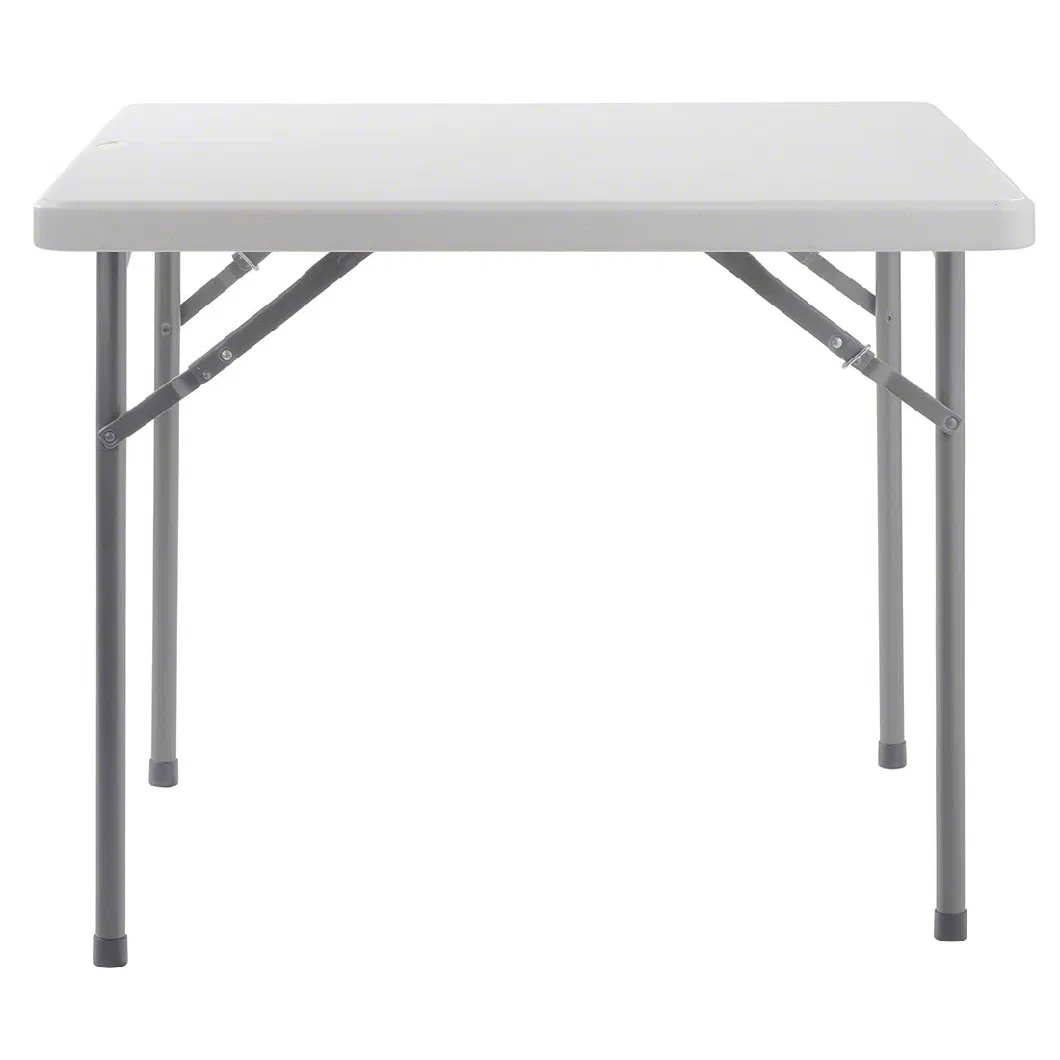 Heavy Duty Lightweight 34inch HDPE Folding Half Square Table for Party