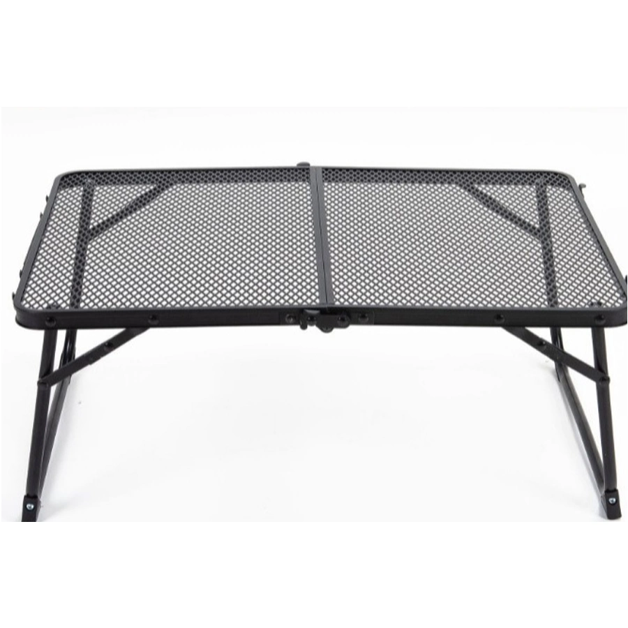 Folding Black Lightweight Portable Camping Mesh Table