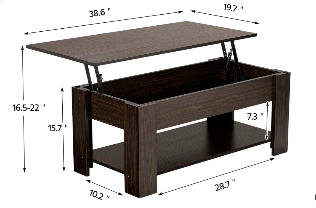 Newest Modern Simple Style Coffee Table Folding Lift Coffee Table Tea Table