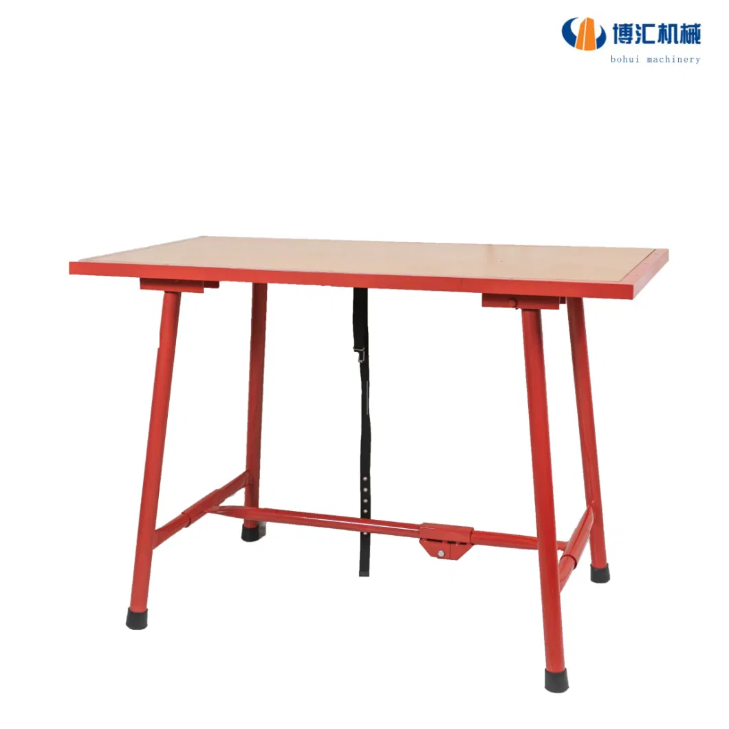 China Long Soild Wooden Working Table High Firm Folding Table H403