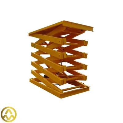 Sollevatore a forbice mobile elettrico a forbice pieghevole piccolo di 1000 kg 4-18 m. Tavole a forbice semiautomatiche