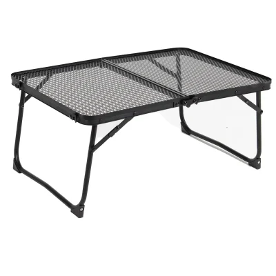  Leggero BBQ Travel Outdoor portatile alluminio pieghevole campo da pranzo picnic Tabella