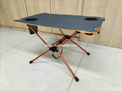  Tavolo portatile pieghevole compatto in alluminio leggero