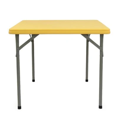 Giardino plastica Rattan legno picnic sedia pieghevole sedia pieghevole Campeggio esterno Tavole quadrate