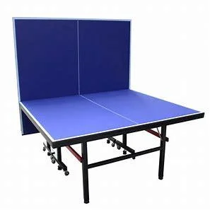 Tavolo da tennis interno pieghevole con spessore HDF, tavolo da gioco Ping Pong per attività ricreative