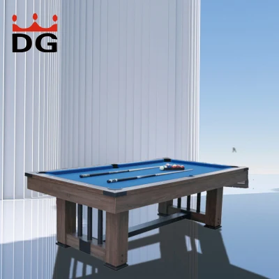 Tavolo da biliardo con gambe pieghevoli in MDF di design moderno per Giochi per famiglie al coperto giocare a biliardo
