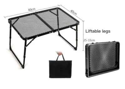 Tavolo da tè pieghevole portatile Camping tavolo per picnic Ultralight
