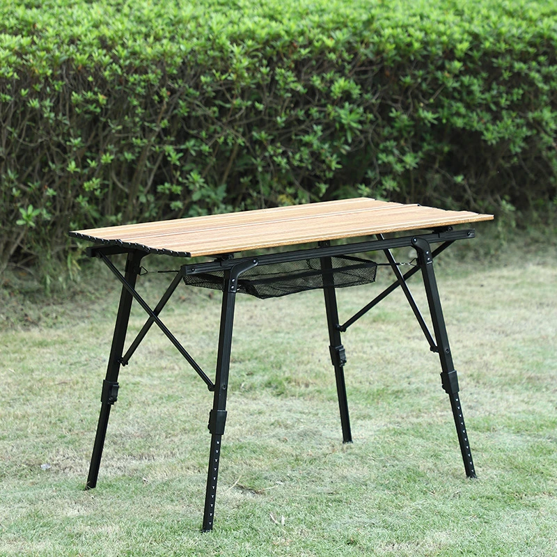 Outdoor Folding Aluminium Alloy Omelet Table Home Barbecue Picnic Table