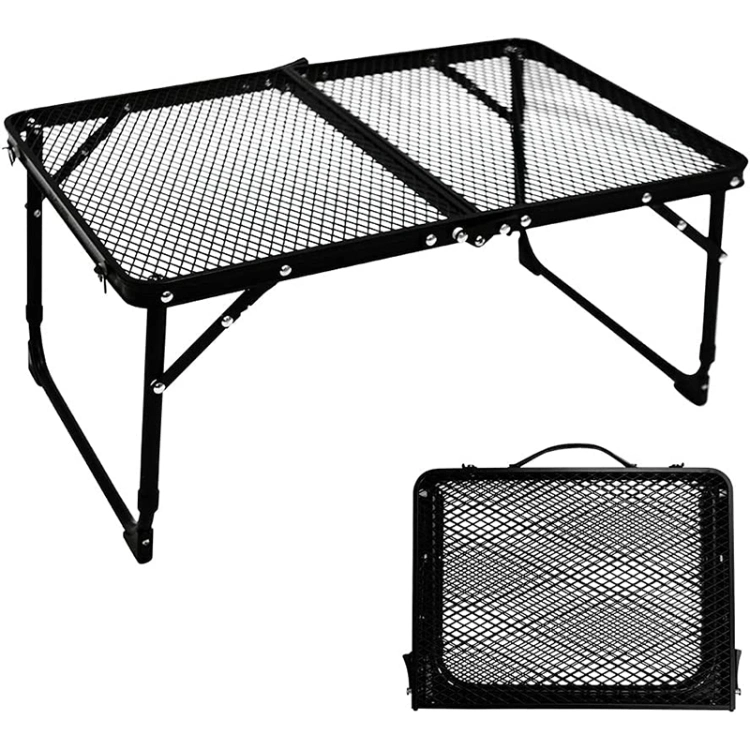 Camping Small Foldable Portable Adjustable Folding Picnic BBQ Beach Table