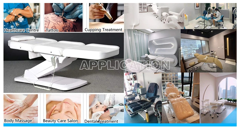 E038 3 Section Electric Gynecology Chair Gynecology Examination Table