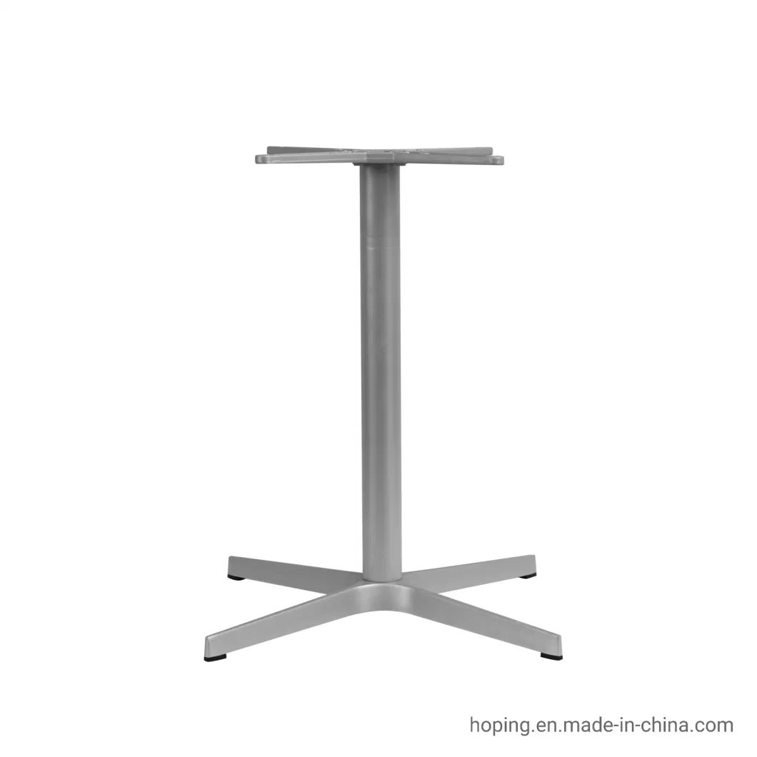 Dining Tea Coffee Table Base Aluminum Alloy Folding Training Conference Table Furniture Leg 7 Inch