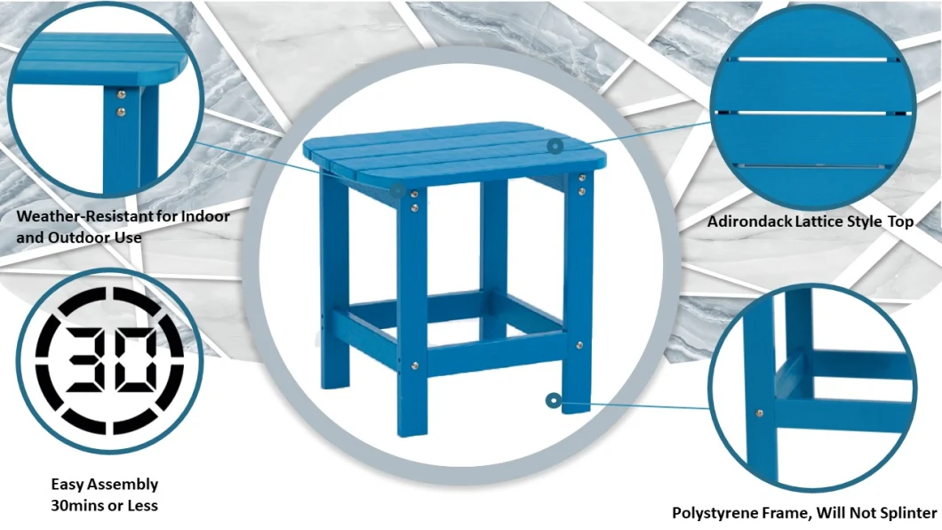 Polytyrene Folding Table Simple Computer Small Table Lazy Folding Table PS Wood Tray Outdoor Picnic Table