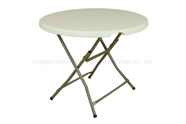 Wholesale Square Round Rectangle Lightweight Long White Portable Outdoor Theme Party Plastic Folding Table