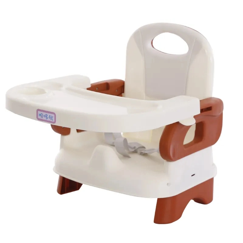 Baby Foldable Feeding Chair Children with Table Booster Feet Dining Chair Adjustable Height Multifunction Baby Dining Chair