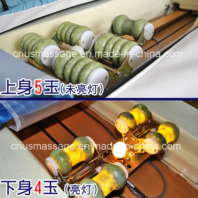 Electric Automatic Full Body Jade Massage Bed