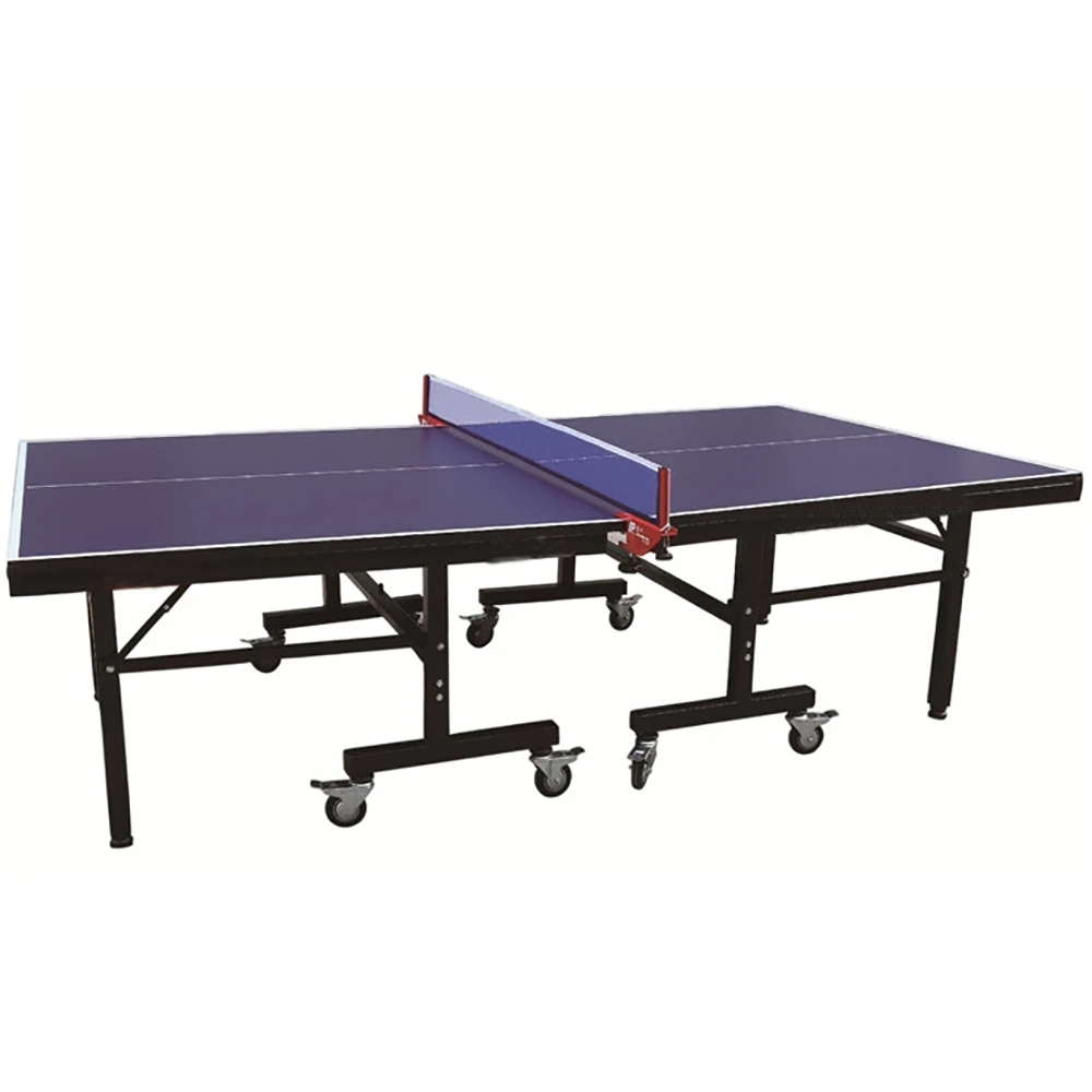 Foldable 18mm MDF Ping Pong Table High Density Indoor Table Tennis Table