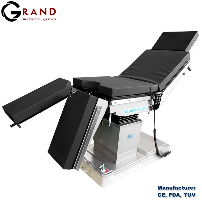 Lifting, Head-Foot Tilting, Left-Right Tilting, up and Down Corner Folding Hospital Surgical Operation Theatre Table