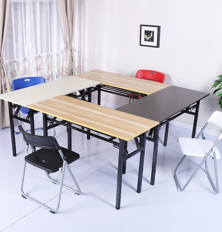 2020 New Design Indoor Hotel Office Dining Metal Folding Table