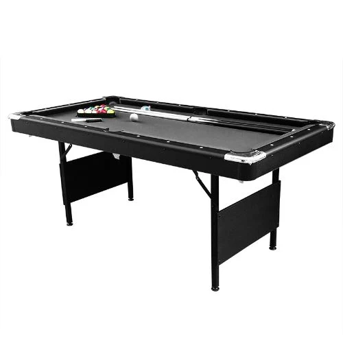 6FT Bg25 Folding Leg Billiard Pool Game Table with Black Table Cloth