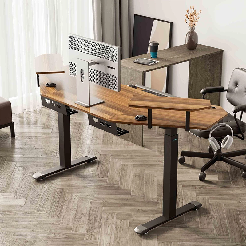 Technology China Wholesale Computer Lift Desk Folding Electric Lift Standing Desk Computer Table