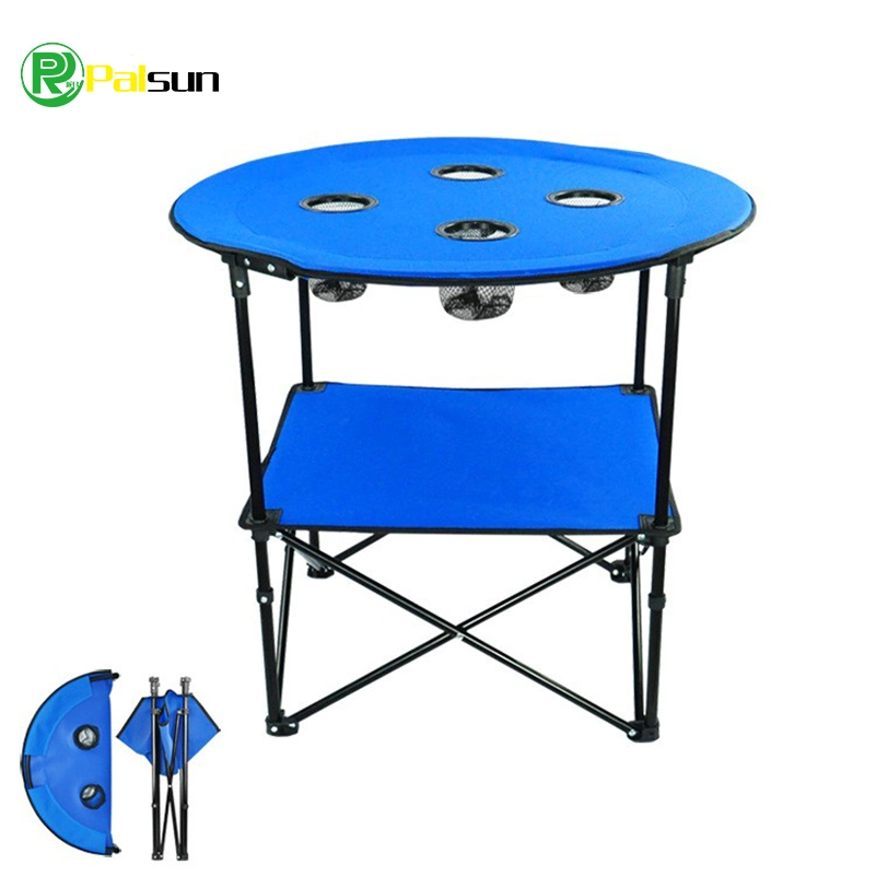 Hot Sale Outdoor Set Ultra-Light Folding Table Camping Multi-Function Camping Car Self-Driving Tour Folding Chair