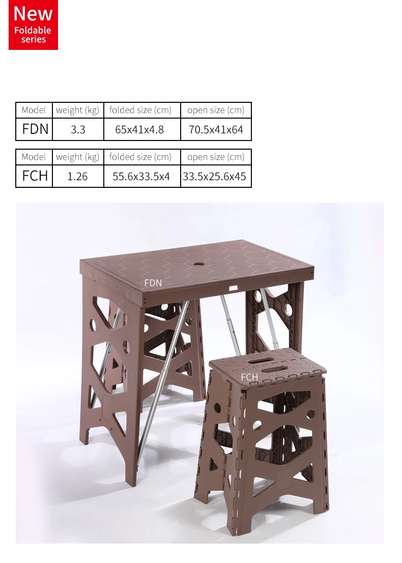 Bubule Space Saving Folding Camping Card Dining Table (FDN)