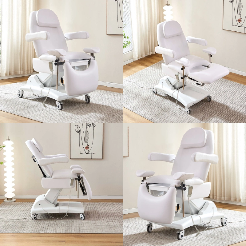 E038 3 Section Electric Gynecology Chair Gynecology Examination Table