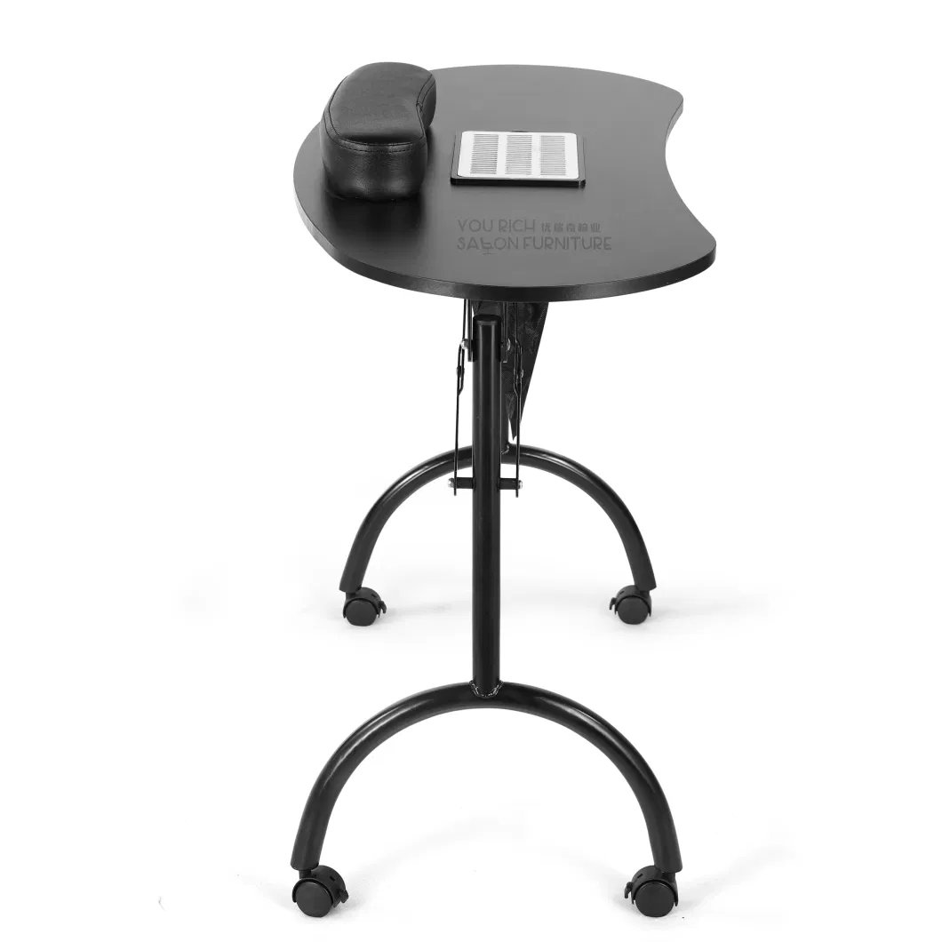 Beauty Salon Nail Furniture Manicure Table with Fan Folding Portable Nail Desks