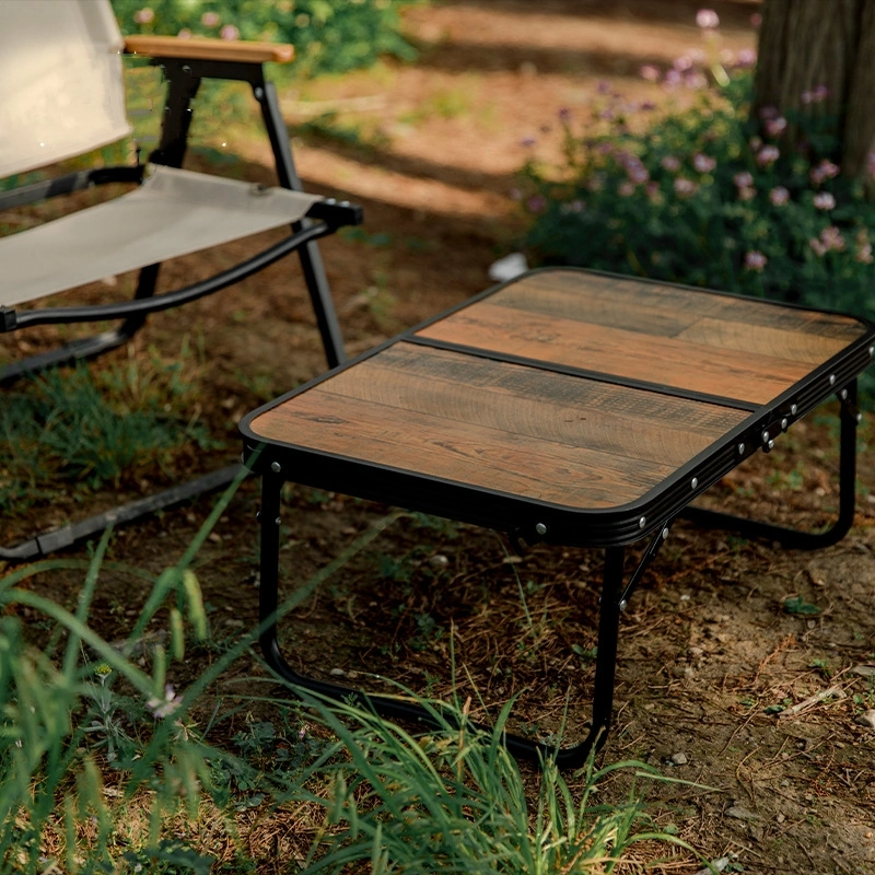 Ultralight BBQ Camping Foldable Furniture Portable Dining Aluminum Folding Camp Picnic Table