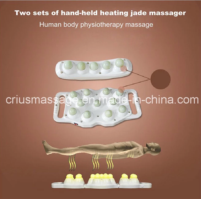 Eroupean Style Vibrating Motor Jade Massage Bed