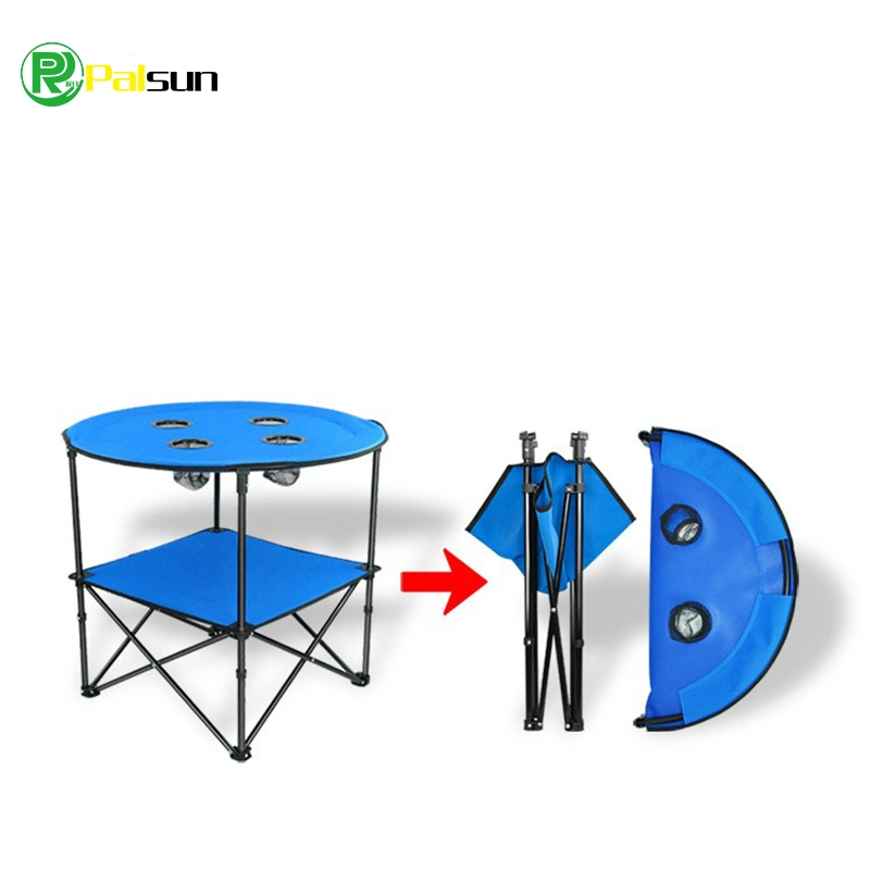 Hot Sale Outdoor Set Ultra-Light Folding Table Camping Multi-Function Camping Car Self-Driving Tour Folding Chair