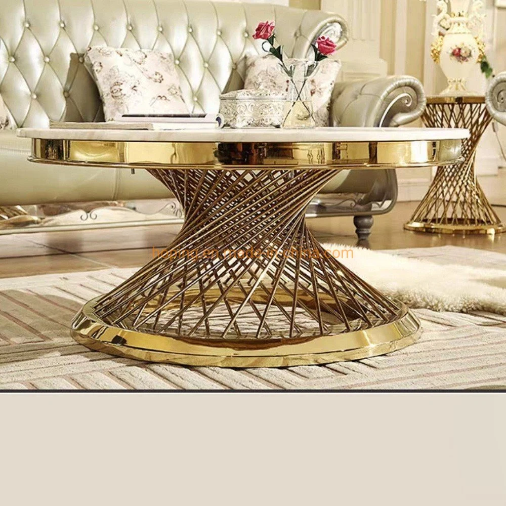 Modern Home Restaurant Furniture Chair Set Flower Decor Hole Metal Stainless Steel Back Marble Top Dining Room Table Black Glass Banquet Cake Stand Table