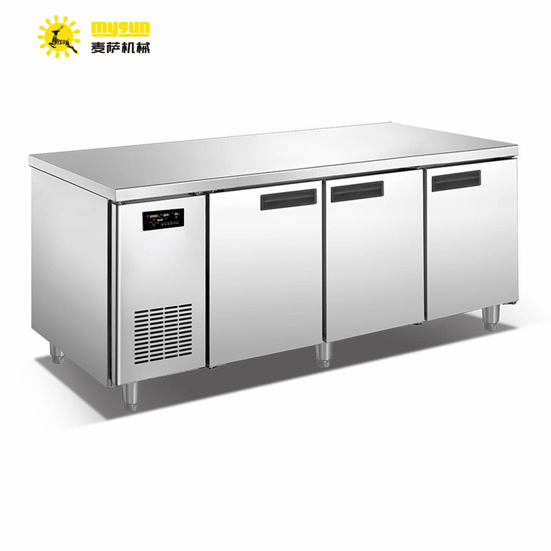 New Product Stainless Steel Commercial Deep Fridge Refrigerator Work Table