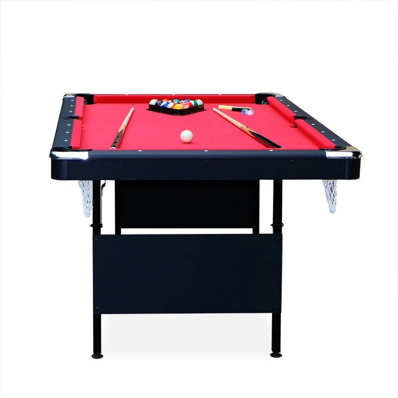 2024 Good Quality 6 Feet Portable Folding Legs Billiard Pool Table with Standard Accessories