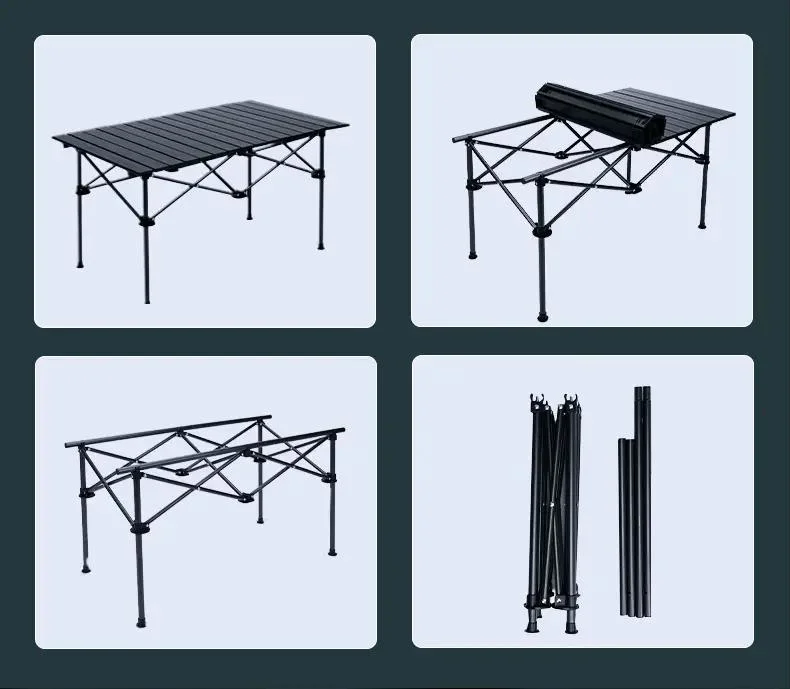 Outdoor Portable Camping Hiking Picnic Table Foldable Table