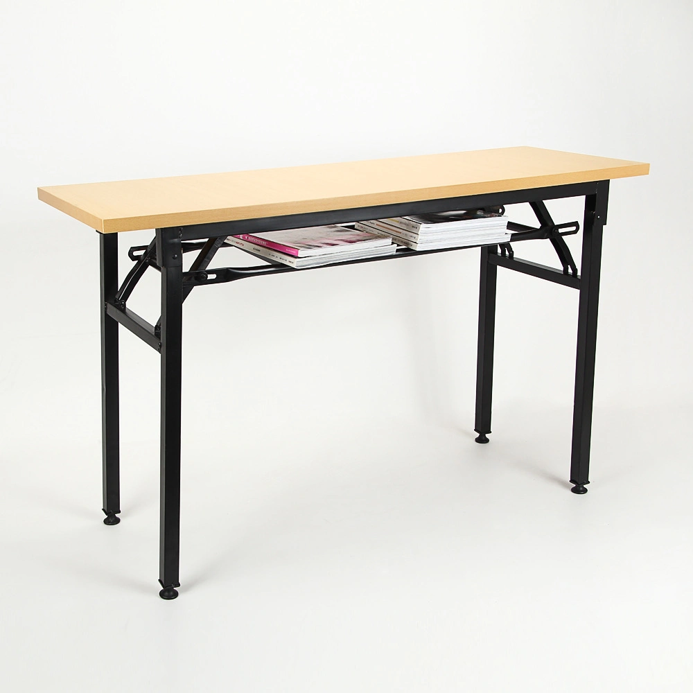 Portable Simple Design Office Desk Wooden Hospital School Training Study Folding Table