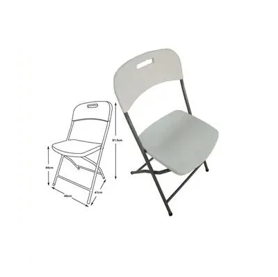 Outdoor White Folding Chairs Wedding Use Plastic Folding Wedding Chairs for Party