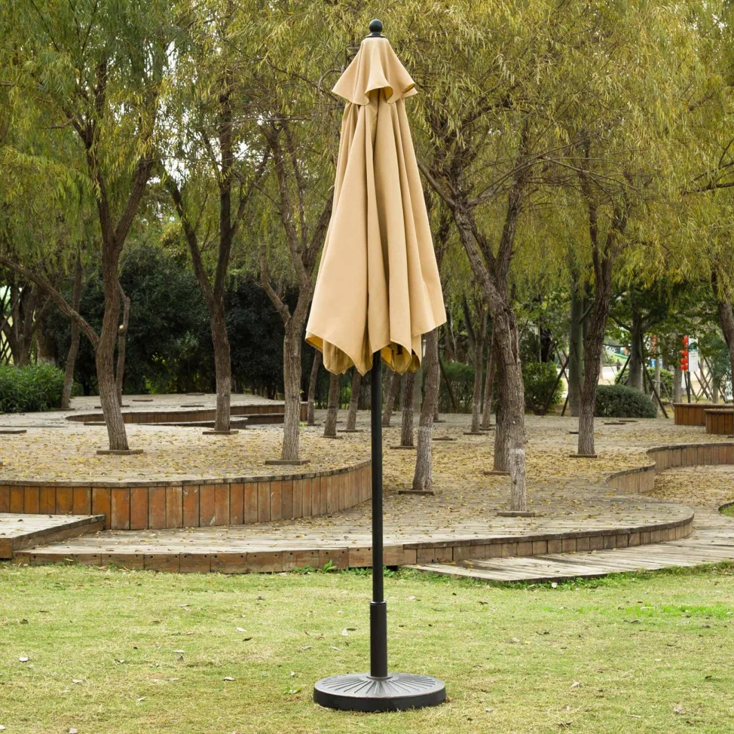 New Design Push Button Tilt Crank Outdoor Table Market Patio Umbrella