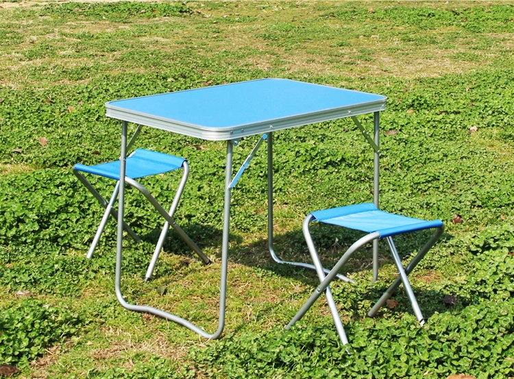 Suitcase Portable Outdoor Picnic Camping Small Folding Tables Lightweight Aluminum Modern