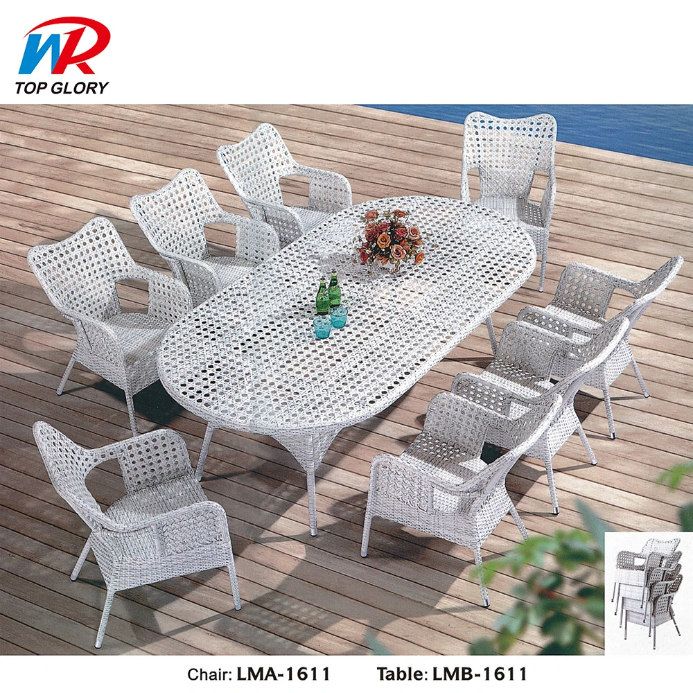 Modern Outdoor Patio Garden Hotel Swing Bar Furniture Leisure Dining Room Banquet Church Lounge Table Plastic Rattan Aluminum Metal Folding Restaurant Chair