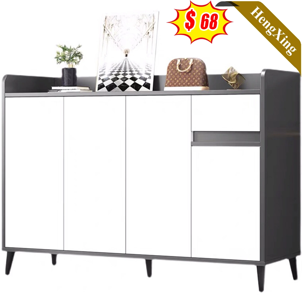 High Quality MDF/ Particle Board Modern Home Hotel Wooden Shoe Cabinet Living Sideboard