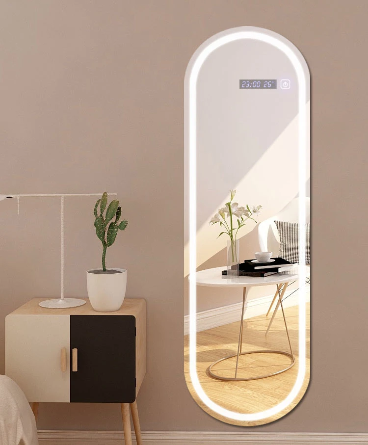 Wall Decorative Backlit Illuminated Smart Touch Sensor Anti-Fog Round LED Mirror