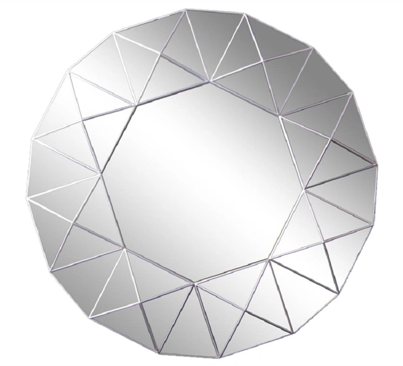 Large Modern Frame Starburst Mirrors Home Decor Wall Mirror