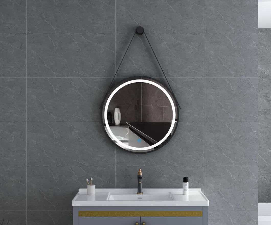Home Decorative Sliver Glass LED Furniture Mirror