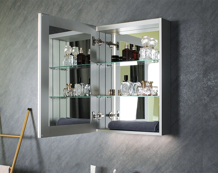 Lighted Medicine Cabinet with Mirror Elegant Design with Acrylic Lighting All Around